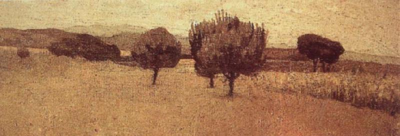 Giuseppe Abbati Landscape at Castiglioncello